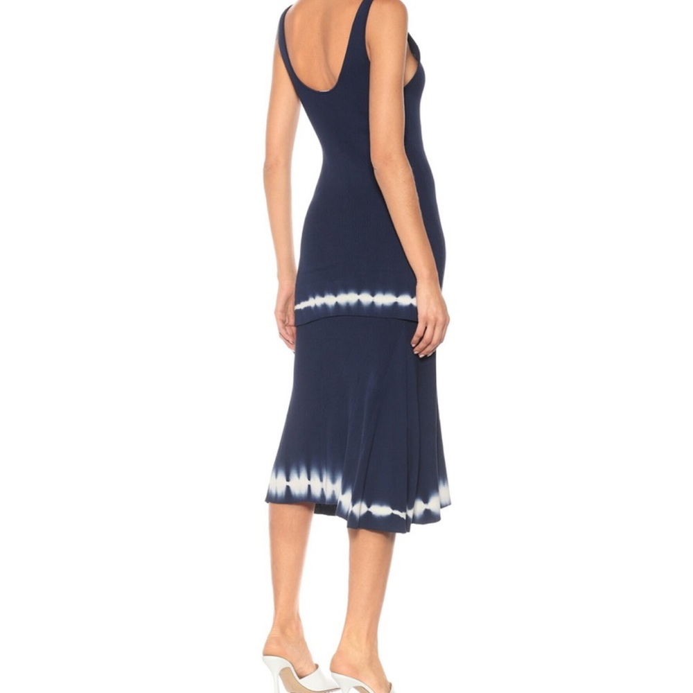 Altuzarra Shinobu Ribbed Tie Dye Midi Dress - Picture 2 of 13